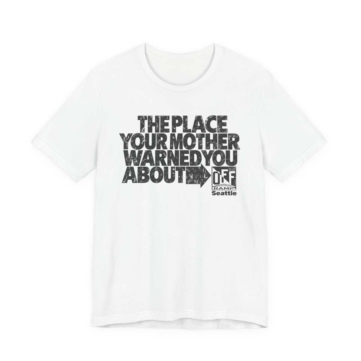 Off Ramp Seattle T Shirt, 90s Grunge Shirt, Seattle Music Tee, Vintage Grunge Reprint, Off Ramp Cafe Tribute, 1990s Seattle Roc