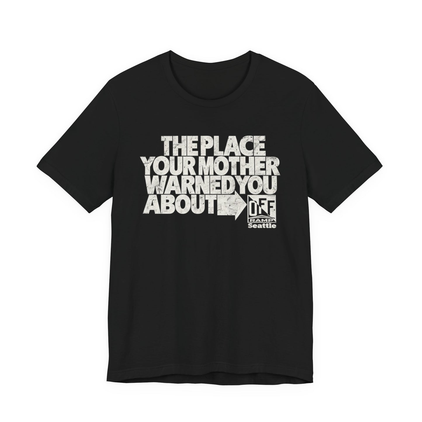 Off Ramp Seattle T Shirt, 90s Grunge Shirt, Seattle Music Tee, Vintage Grunge Reprint, Off Ramp Cafe Tribute, 1990s Seattle Roc