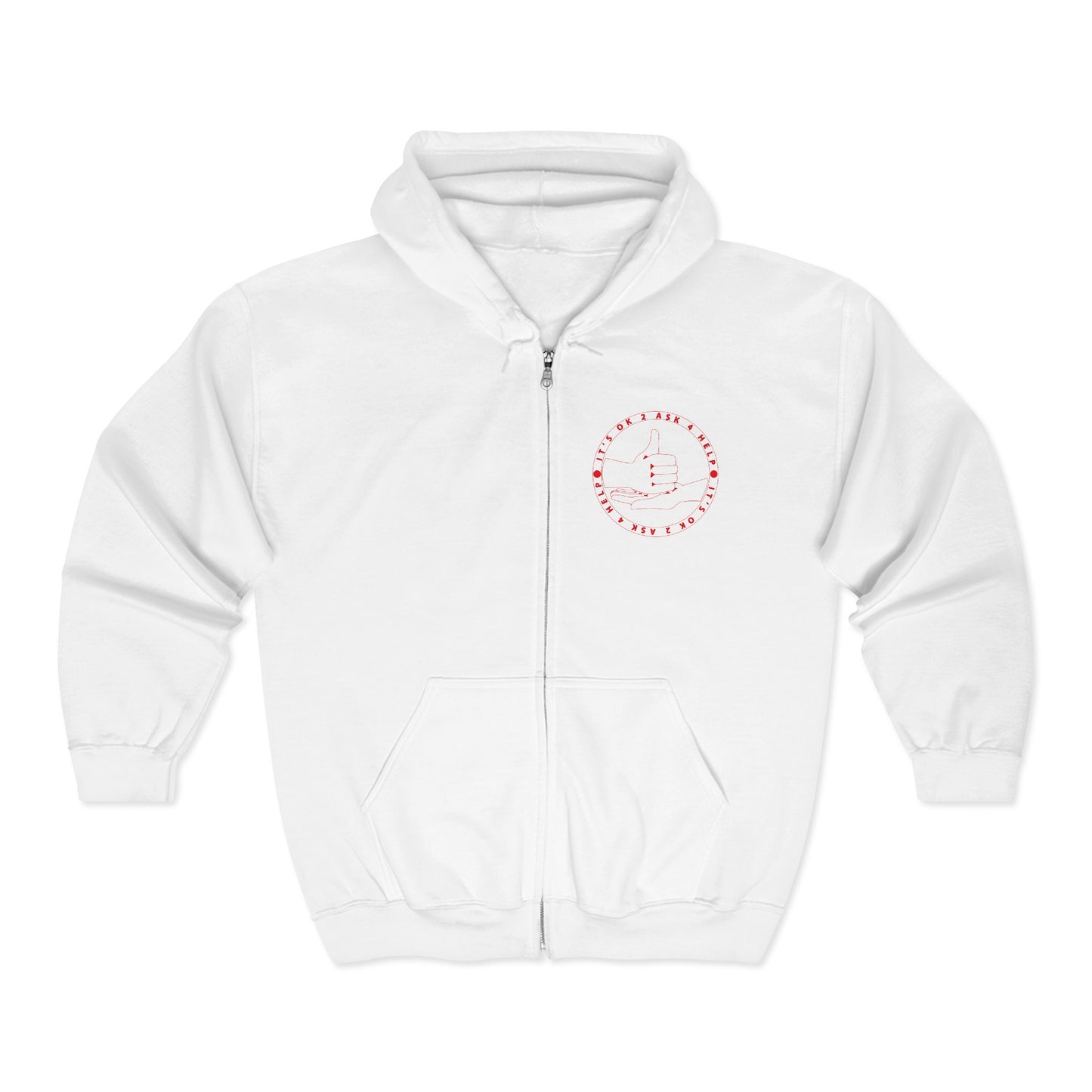 Unisex Heavy Blend™ Full Zip Hooded Sweatshirt