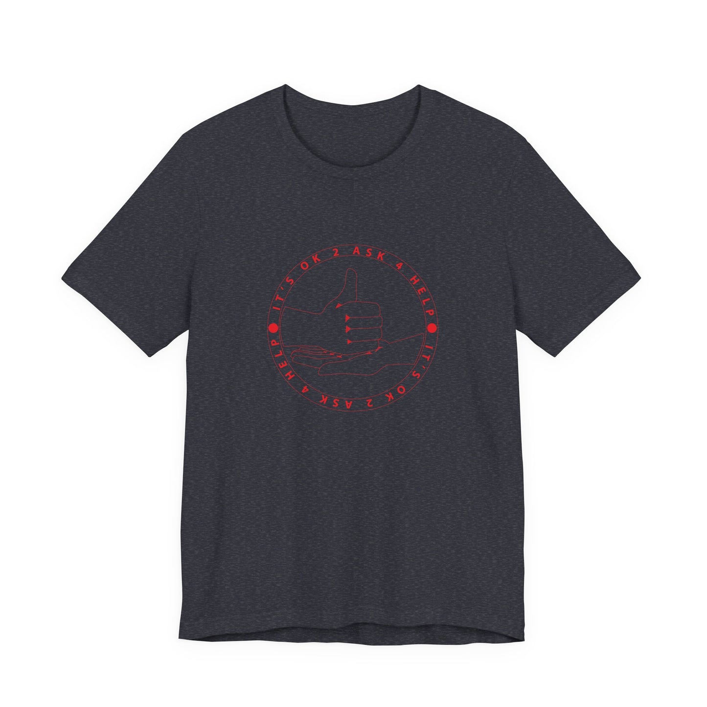 Unisex Jersey Short Sleeve Tee-Red Device