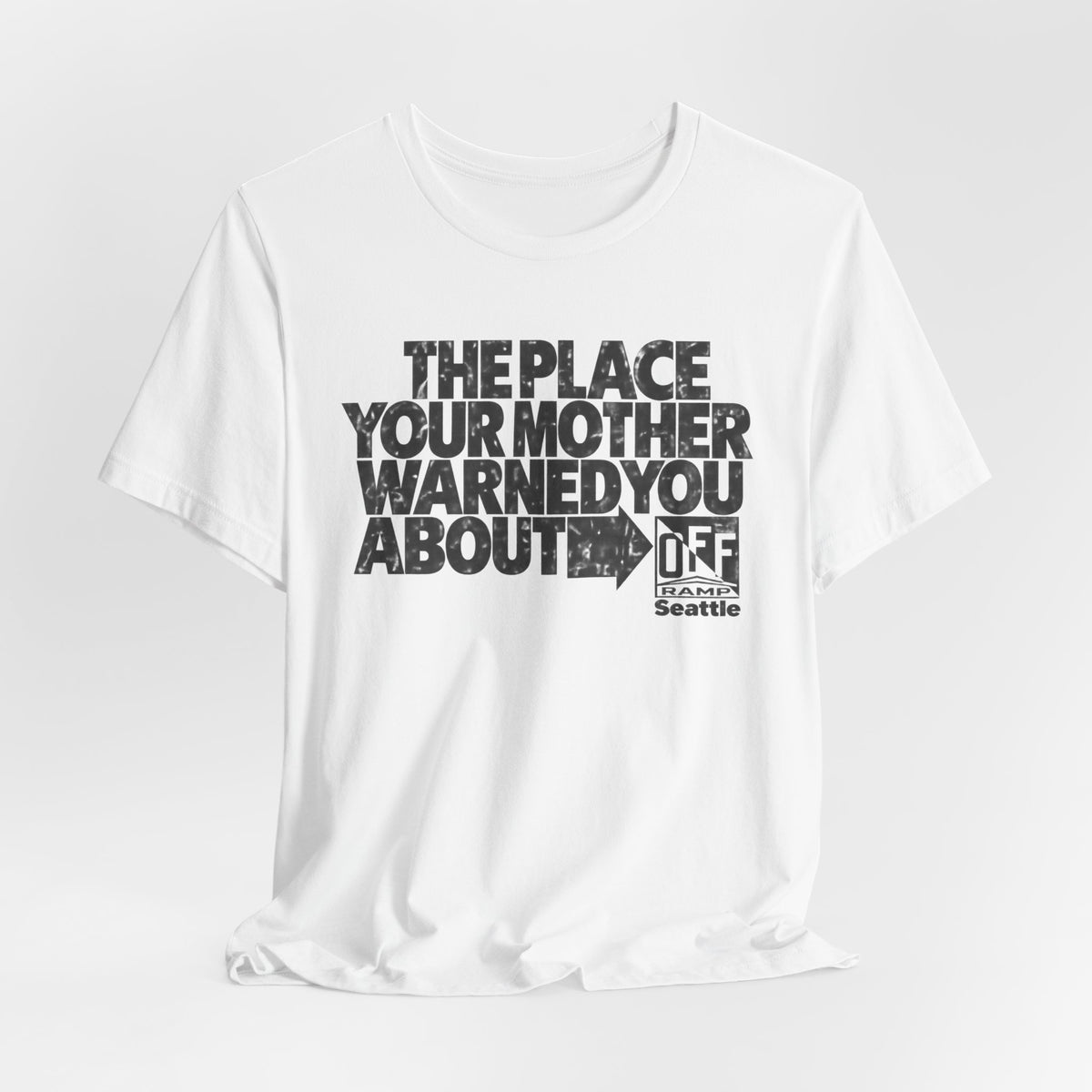 Off Ramp Seattle T Shirt, 90s Grunge Shirt, Seattle Music Tee, Vintage Grunge Reprint, Off Ramp Cafe Tribute, 1990s Seattle Roc