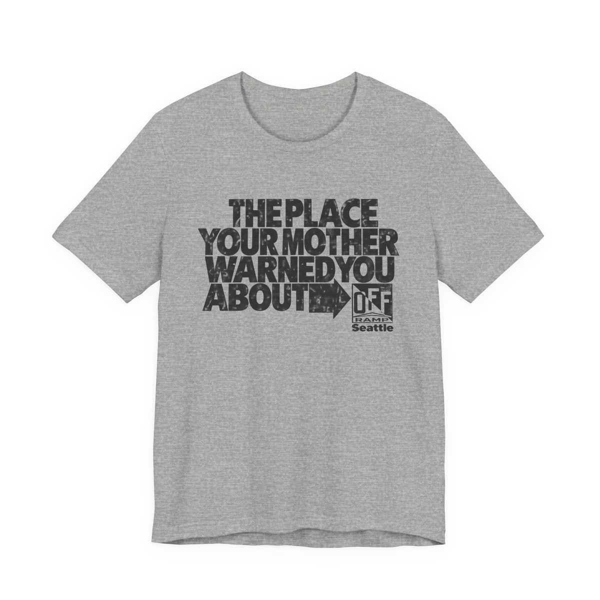 Off Ramp Seattle T Shirt, 90s Grunge Shirt, Seattle Music Tee, Vintage Grunge Reprint, Off Ramp Cafe Tribute, 1990s Seattle Roc