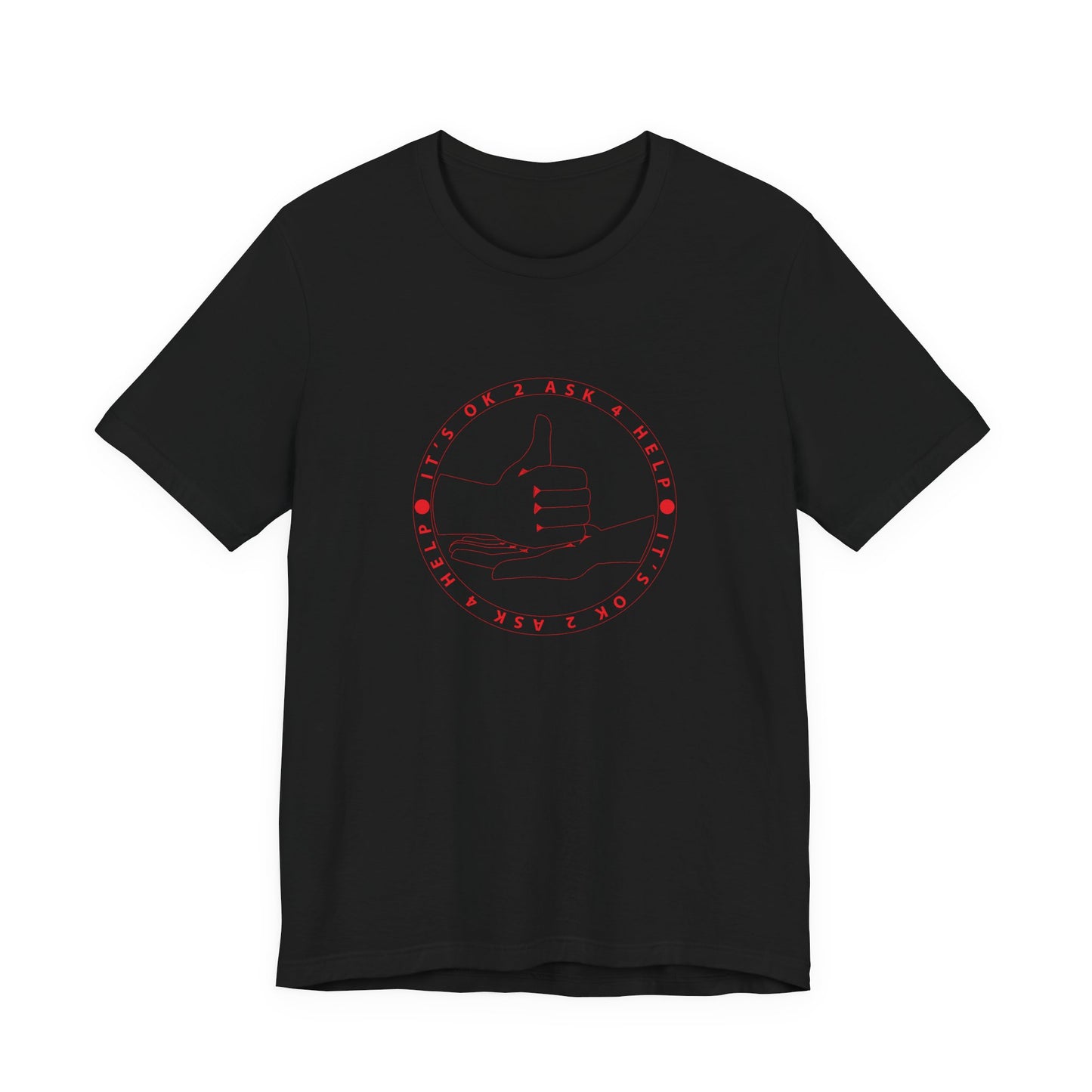 Unisex Jersey Short Sleeve Tee-Red Device