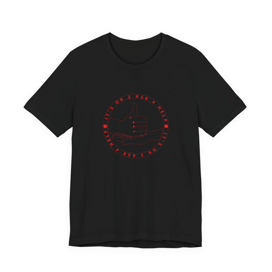 Unisex Jersey Short Sleeve Tee-Red Device