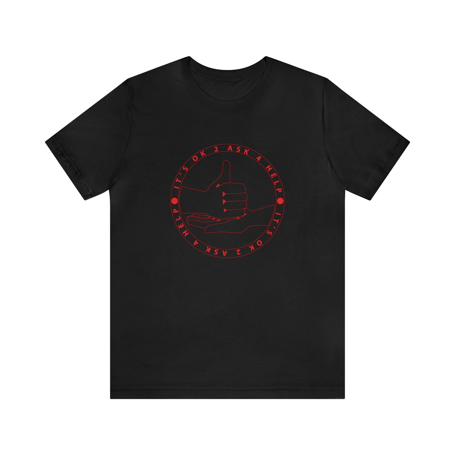 Unisex Jersey Short Sleeve Tee-Red Device