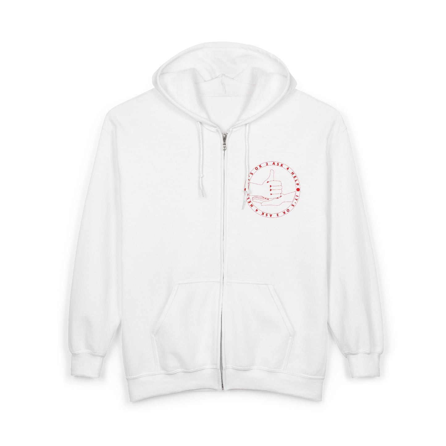 Unisex Heavy Blend™ Full Zip Hooded Sweatshirt