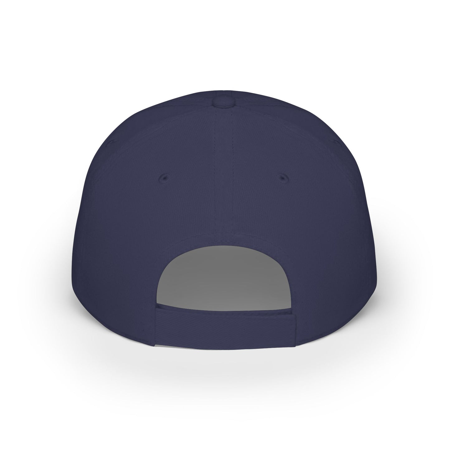 Low Profile Baseball Cap – Red Thumbs Up Badge Embroidered Hat