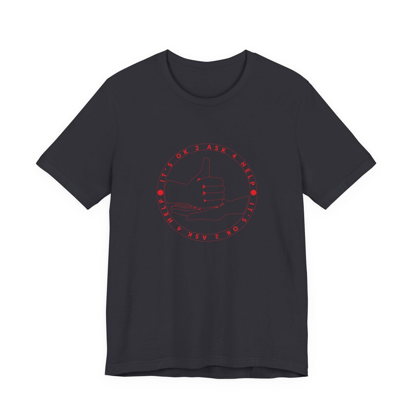 Unisex Jersey Short Sleeve Tee-Red Device