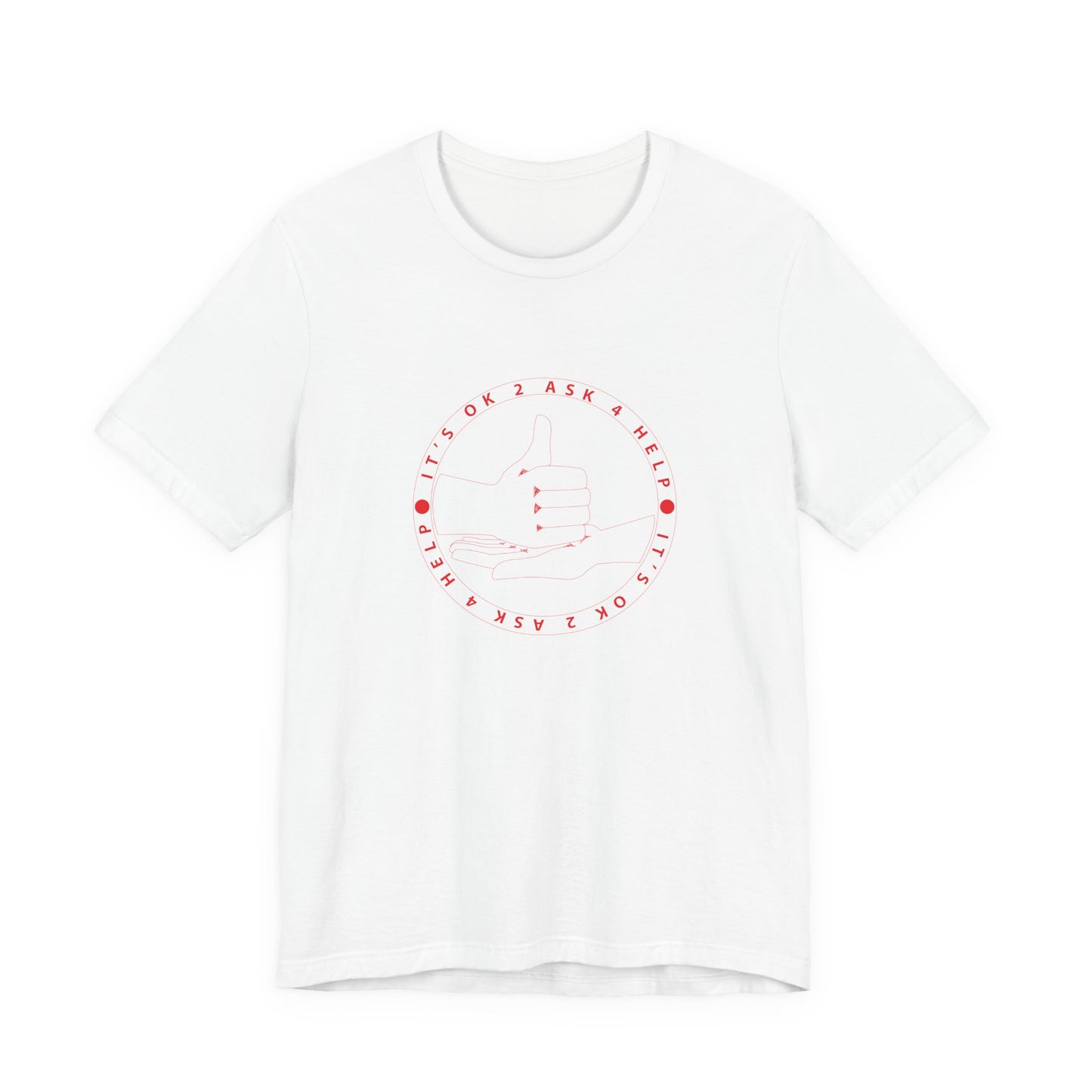 Unisex Jersey Short Sleeve Tee-Red Device